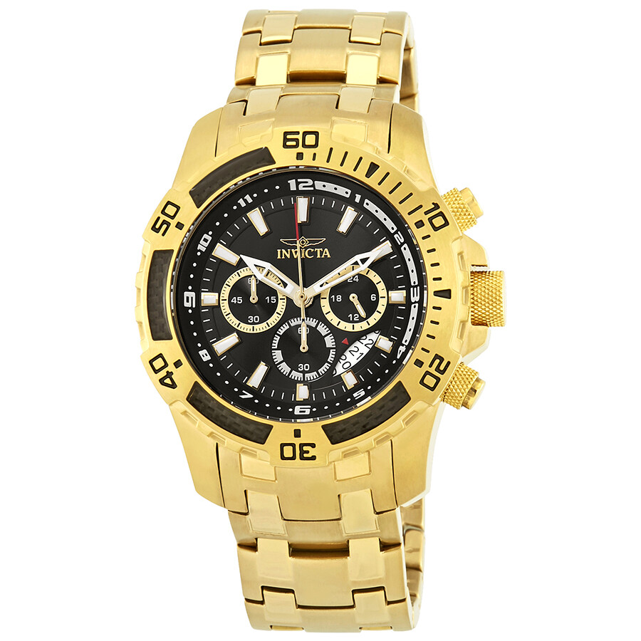 Invicta Pro Diver Chronograph Black Dial Men's Watch 24855