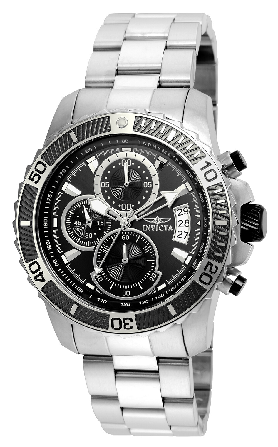 Invicta Pro Diver Chronograph Black Dial Men's Watch 22412