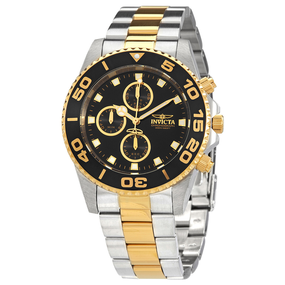 Invicta Pro Diver Chronograph Black Dial Men's Watch 28691
