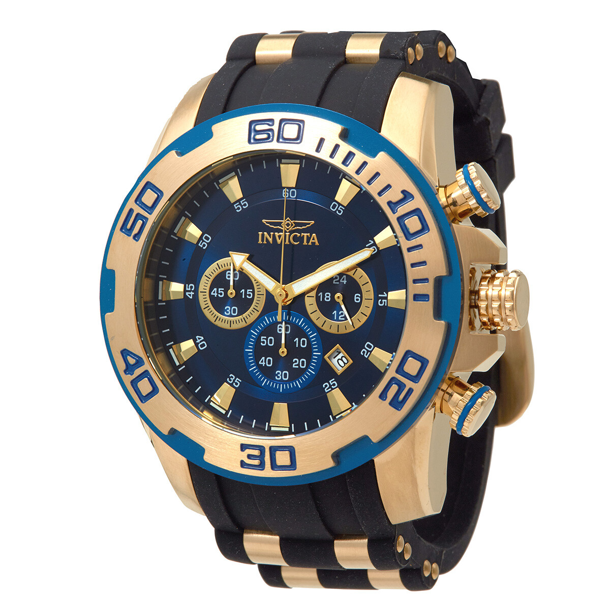 Invicta Pro Diver Chronograph Quartz Blue Dial Men's Watch 22341