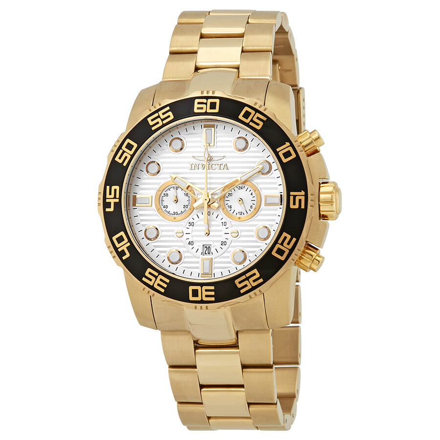 Invicta Pro Diver Chronograph Silver Dial Men's Watch 22229