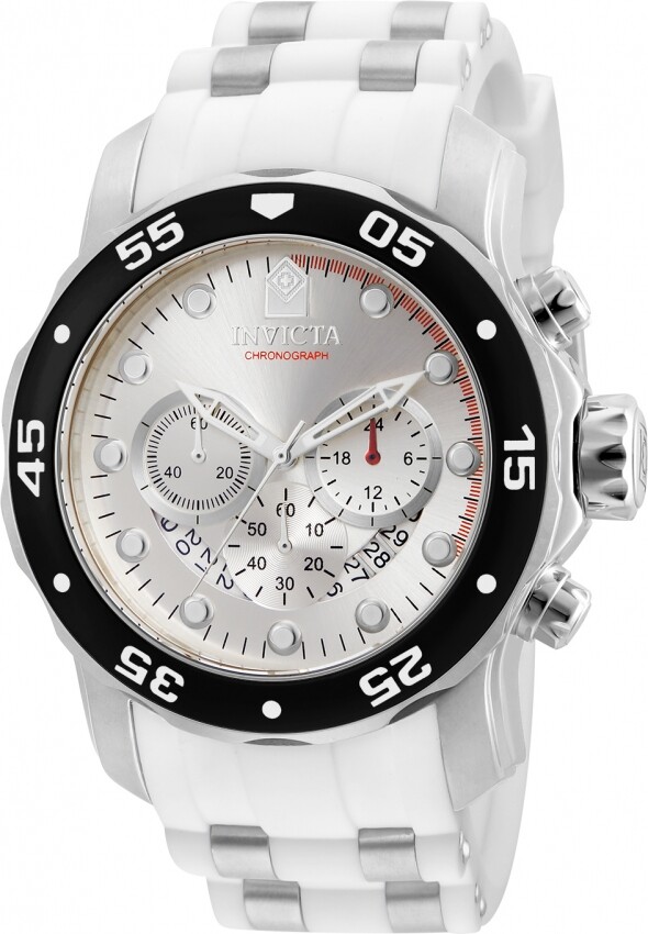 Invicta Pro Diver Chronograph Silver Dial Men's Watch 20290