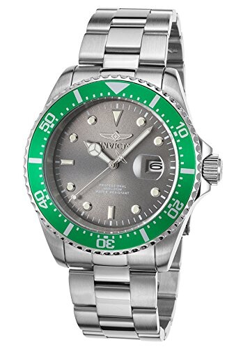 Invicta Pro Diver Grey Dial Stainless Steel Men's Watch 22021