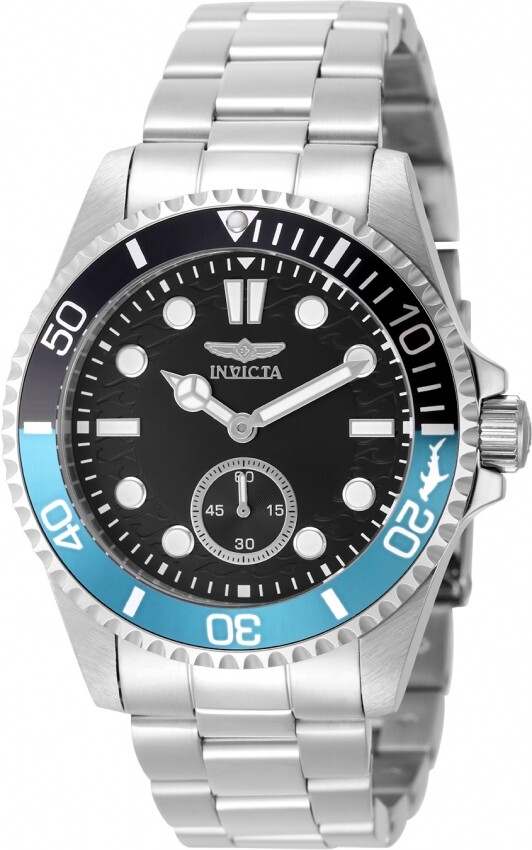 Invicta Pro Diver Quartz Black Dial Batman Bezel Men's Watch 49437