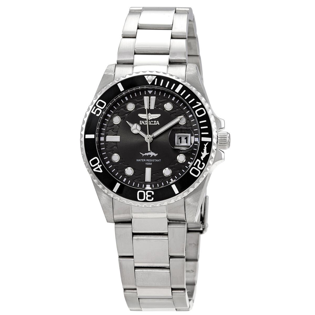 Invicta Pro Diver Quartz Black Dial Ladies Watch 30479