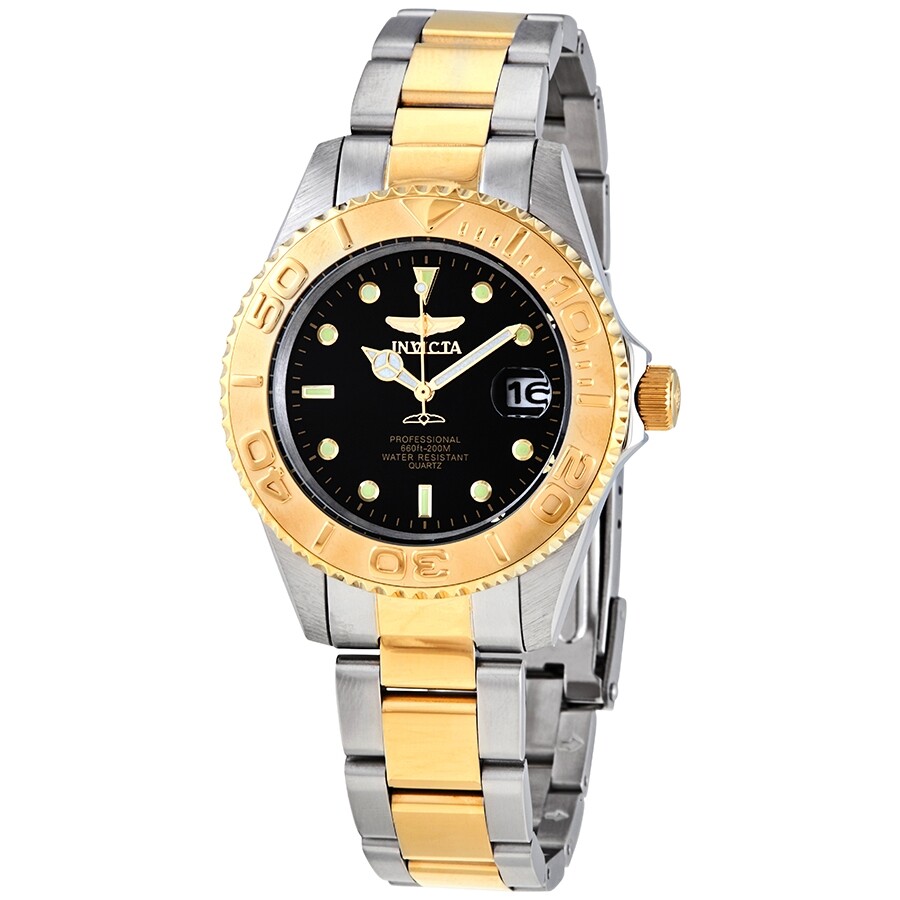 Invicta Pro Diver Quartz Black Dial Men's Watch 29941