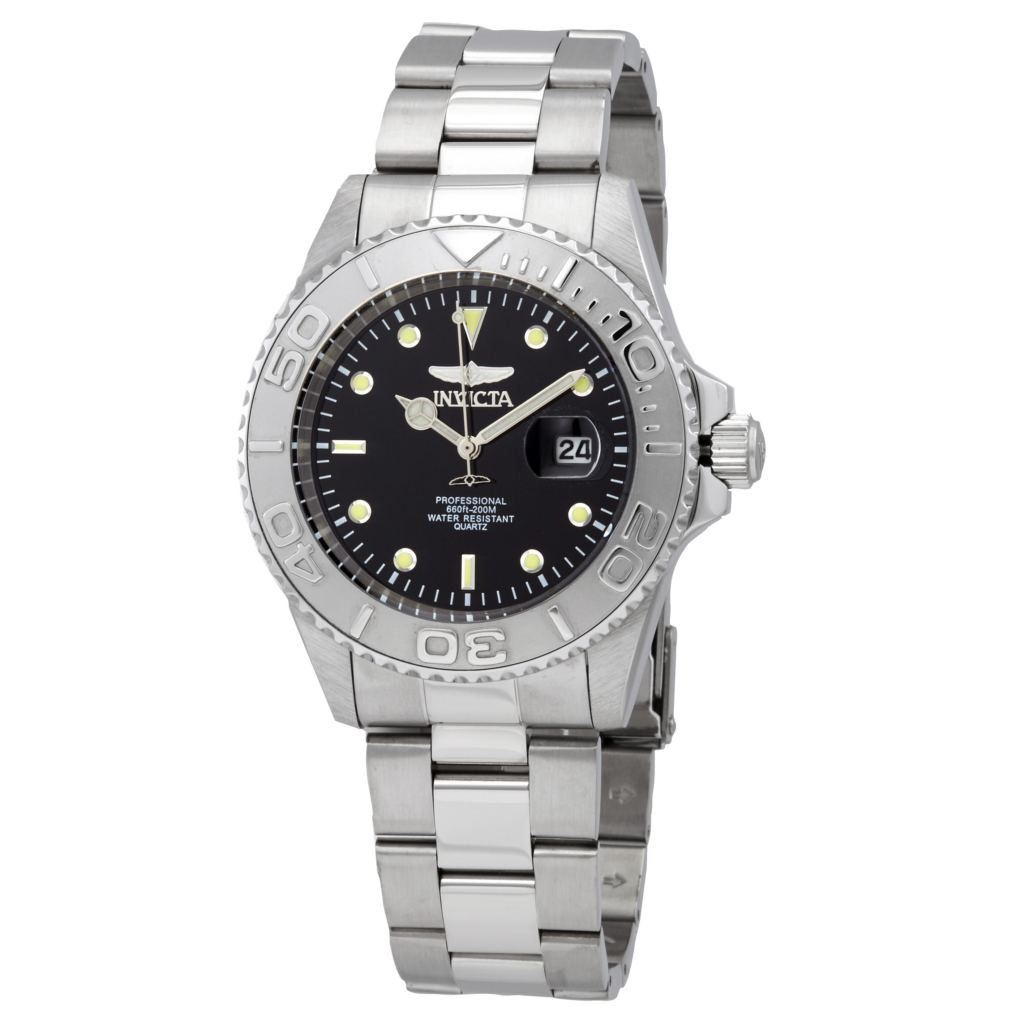 Invicta Pro Diver Quartz Black Dial Men's Watch 29944