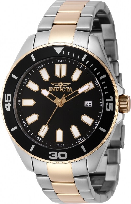 Invicta Pro Diver Quartz Black Dial Men's Watch 46319