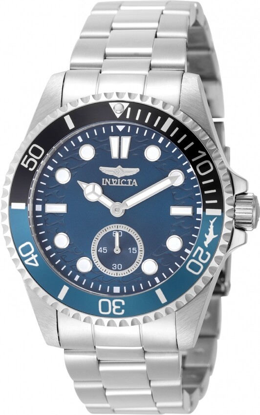 Invicta Pro Diver Quartz Blue Dial Batman Bezel Men's Watch 49432