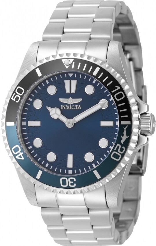 Invicta Pro Diver Quartz Blue Dial Batman Bezel Men's Watch 49704