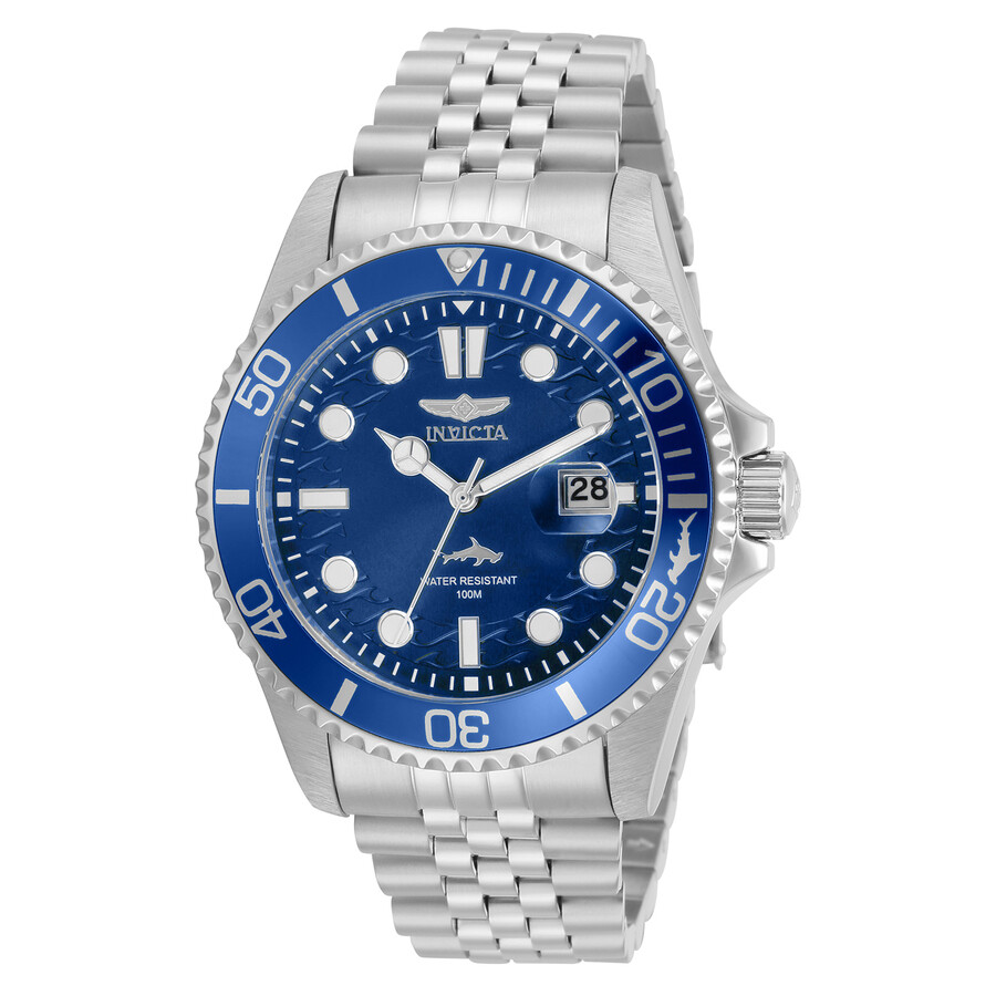 Invicta Pro Diver Quartz Blue Dial Stainless Steel Men's Watch 30610
