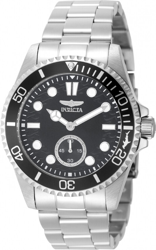 Invicta Pro Diver Quartz Charcoal Dial Men's Watch 49431