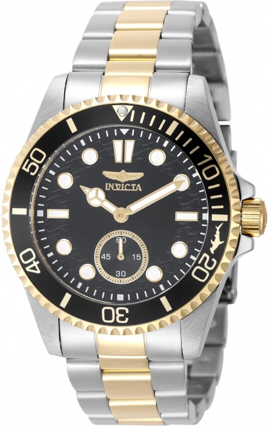Invicta Pro Diver Quartz Charcoal Dial Men's Watch 49434