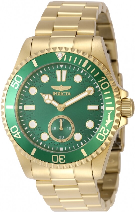 Invicta Pro Diver Quartz Green Dial Men's Watch 49430
