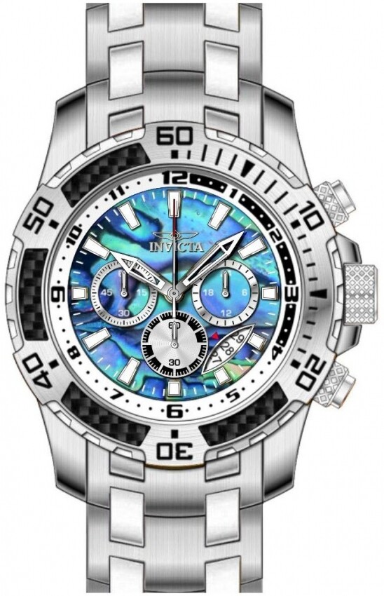 Invicta Pro Diver SCUBA Chronograph GMT Quartz Men's Watch 49855