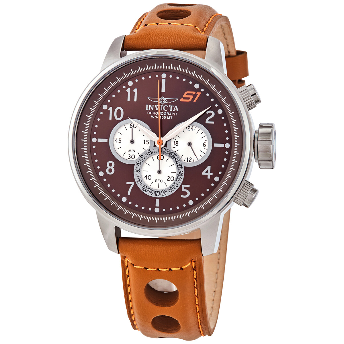 Invicta S1 Rally Chronograph Quartz Brown Dial Men's Watch 16015