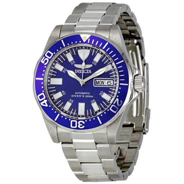 Invicta Sapphire Diver Stainless Steel Men's Watch 7042