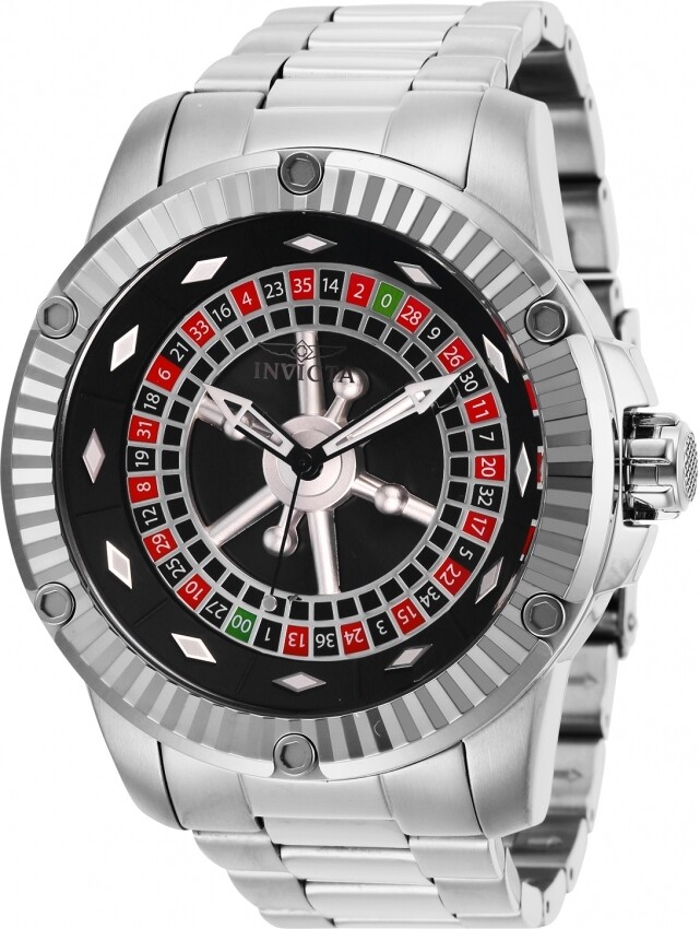 Invicta Specialty Casino Automatic Black Dial Men's Watch 28709