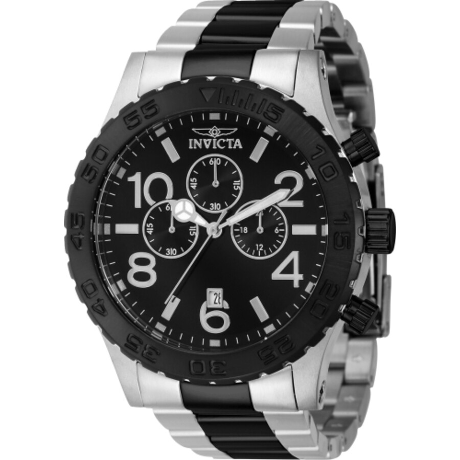 Invicta Specialty Chronograph Quartz Black Dial Men's Watch 40606