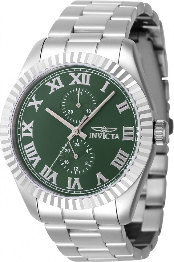 Invicta Specialty GMT Quartz Green Dial Men's Watch 47422