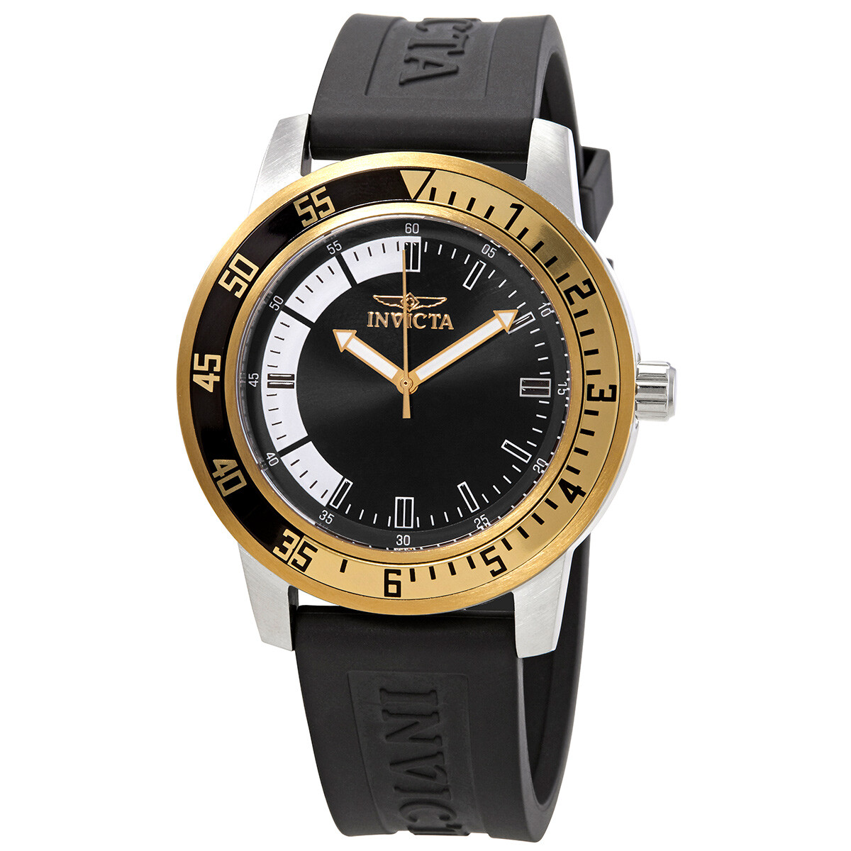 Invicta Specialty Quartz Black and White Dial Men's Watch 34097