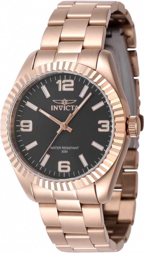 Invicta Specialty Quartz Black Dial Ladies Watch 47476