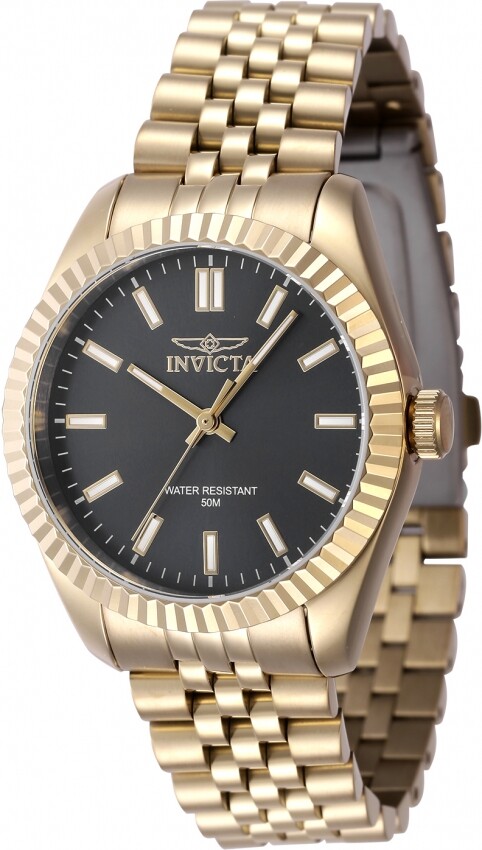 Invicta Specialty Quartz Black Dial Ladies Watch 47504