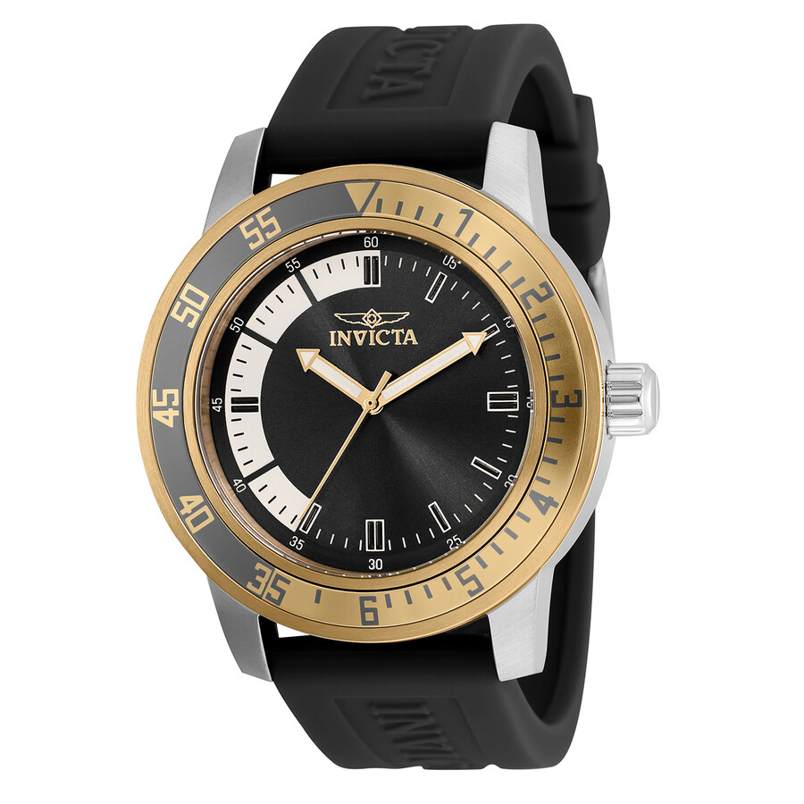 Invicta Specialty Quartz Black Dial Men's Watch 35681