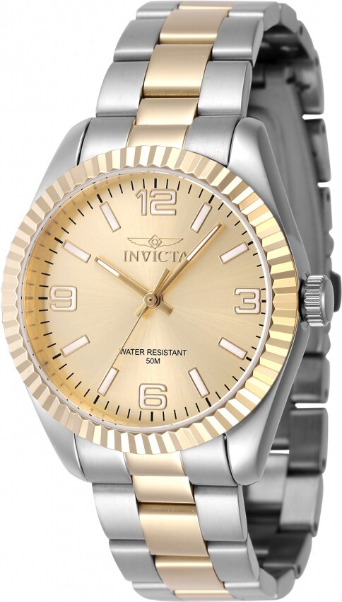 Invicta Specialty Quartz Gold Dial Ladies Watch 47472