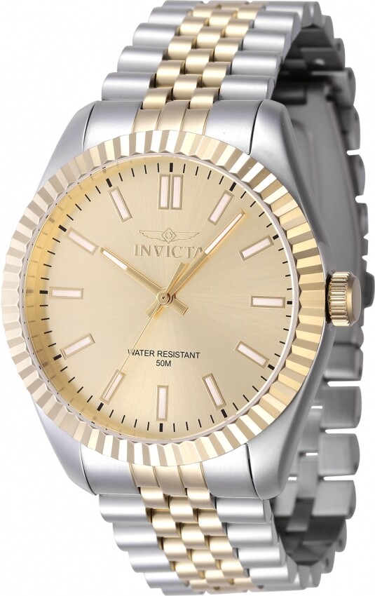 Invicta Specialty Quartz Gold Dial Men's Watch 47487