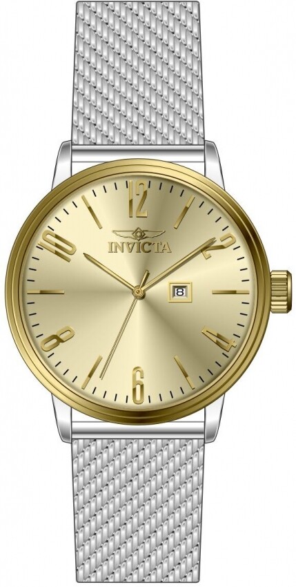 Invicta Specialty Quartz Gold Dial Men's Watch 48937
