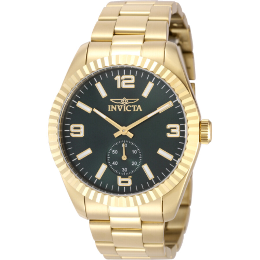 Invicta Specialty Quartz Green Dial Men's Watch 49390