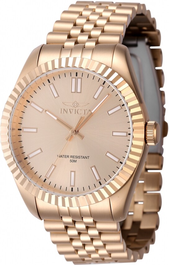 Invicta Specialty Quartz Rose Gold Dial Men's Watch 47493
