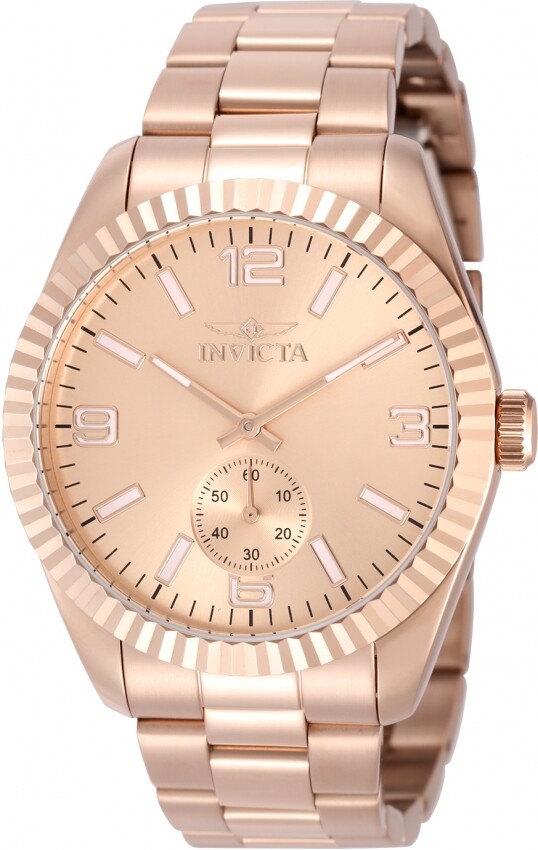 Invicta Specialty Quartz Rose Gold Dial Men's Watch 49393