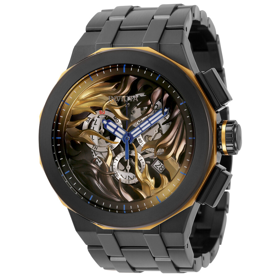 Invicta Bolt Chronograph Quartz Black Dial Men's Watch 28015