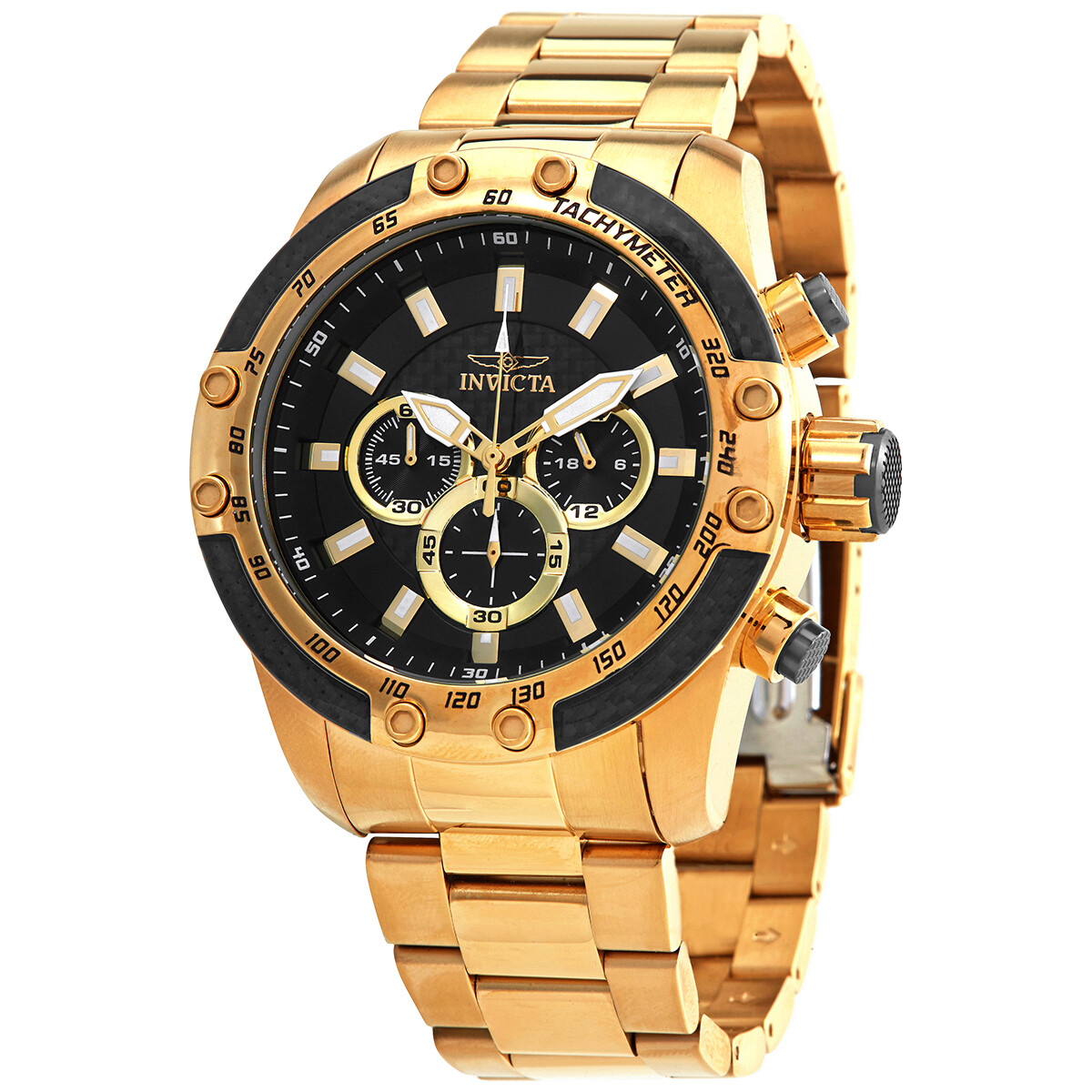 Invicta Speedway Chronograph Black Dial Men's Watch 28658