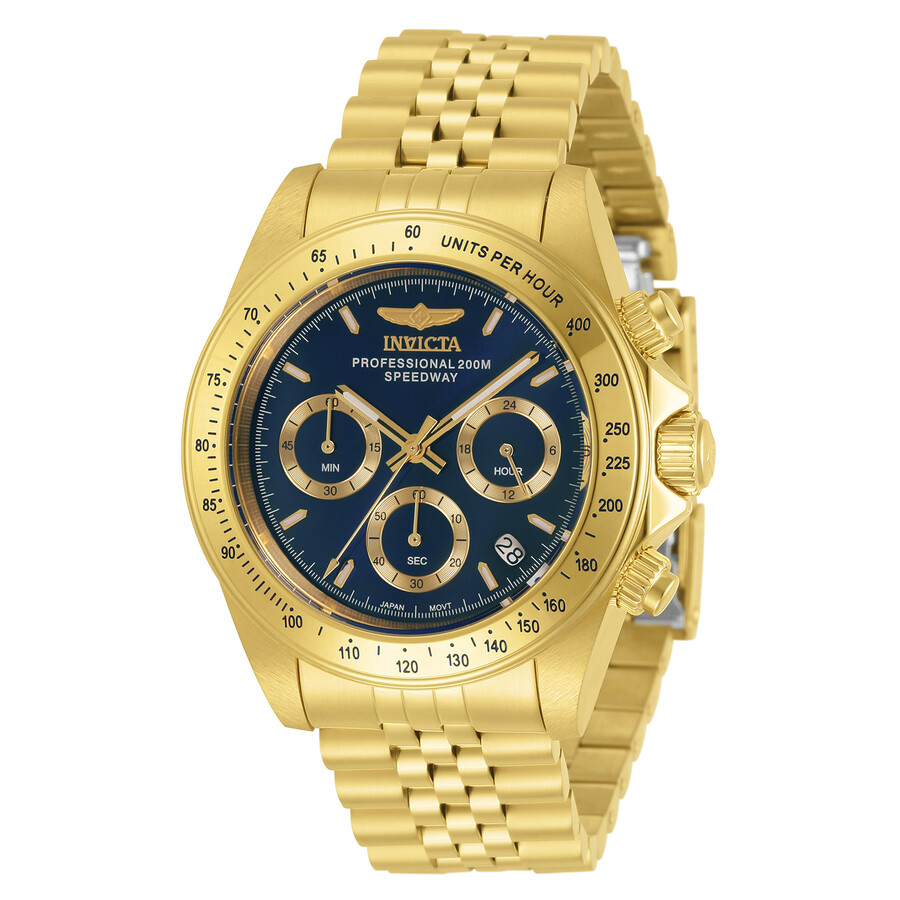 Invicta Speedway Chronograph Quartz Blue Dial Men's Watch 30999
