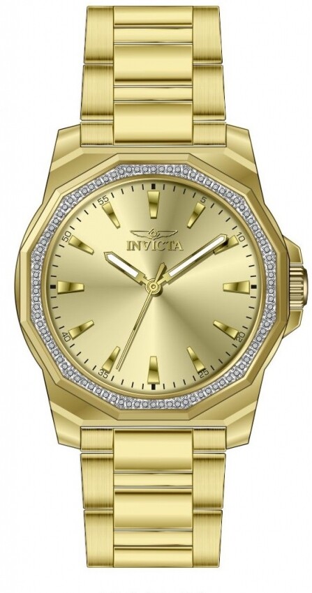 Invicta Speedway Roulette Casino Chronograph GMT Quartz Green Dial