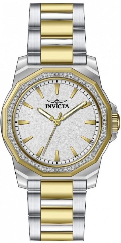 Invicta Speedway Quartz Crystal Silver Dial Ladies Watch 49129