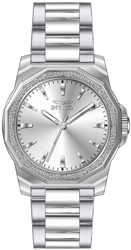 Invicta Speedway Quartz Crystal Silver Dial Men's Watch 49104