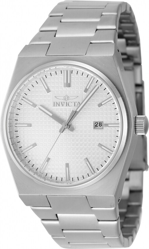 Invicta Speedway Zager Exclusive Quartz Silver Dial Men's Watch 48393