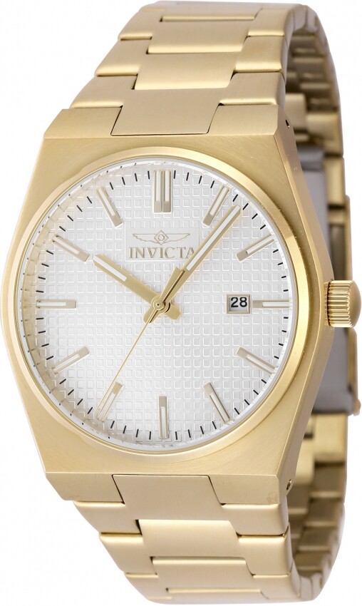 Invicta Speedway Zager Exclusive Quartz Silver Dial Men's Watch 48400