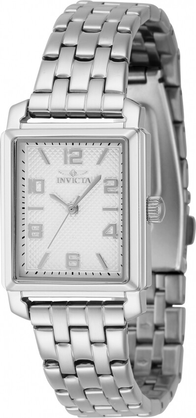 Invicta Vintage Quartz Silver Dial Ladies Watch 46662
