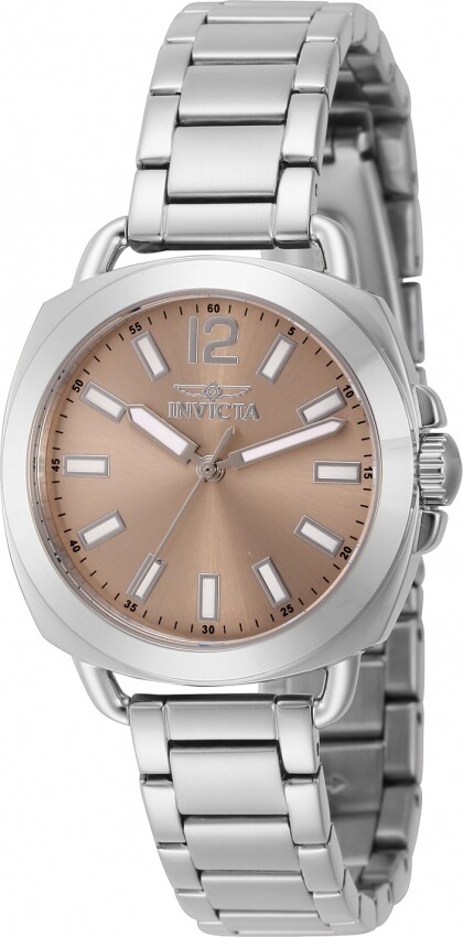 Invicta Wildflower Quartz Light Pink Dial Ladies Watch 46345