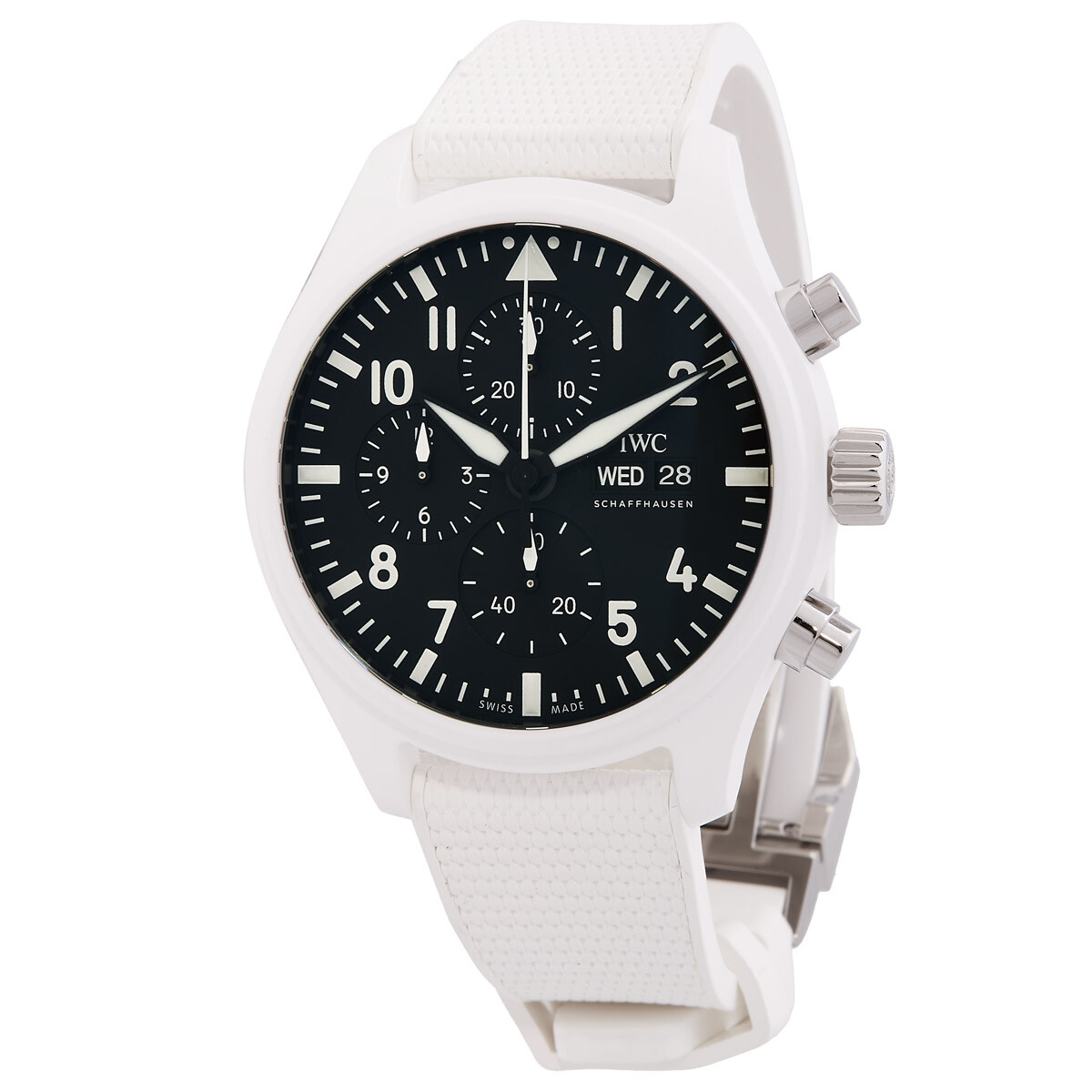 IWC Pilot Chronograph Top Gun "LAKE TAHOE" Automatic Black Dial Men's Watch IW389105 IWC Pilot Chronograph Top Gun "LAKE TAHOE" Automatic Black Dial Men's Watch IW389105
