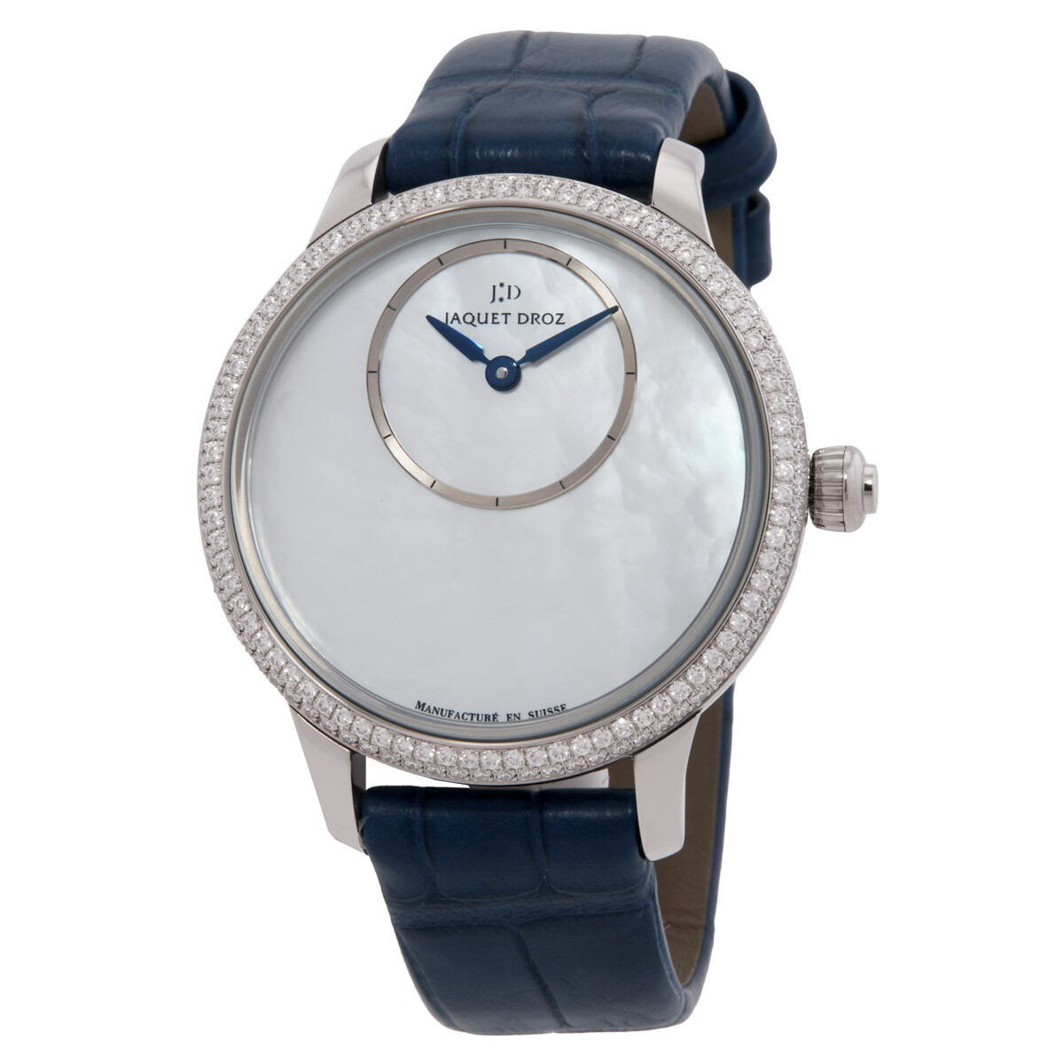 Jaquet Droz Petite Heure Minute Automatic Diamond Watch J005000274