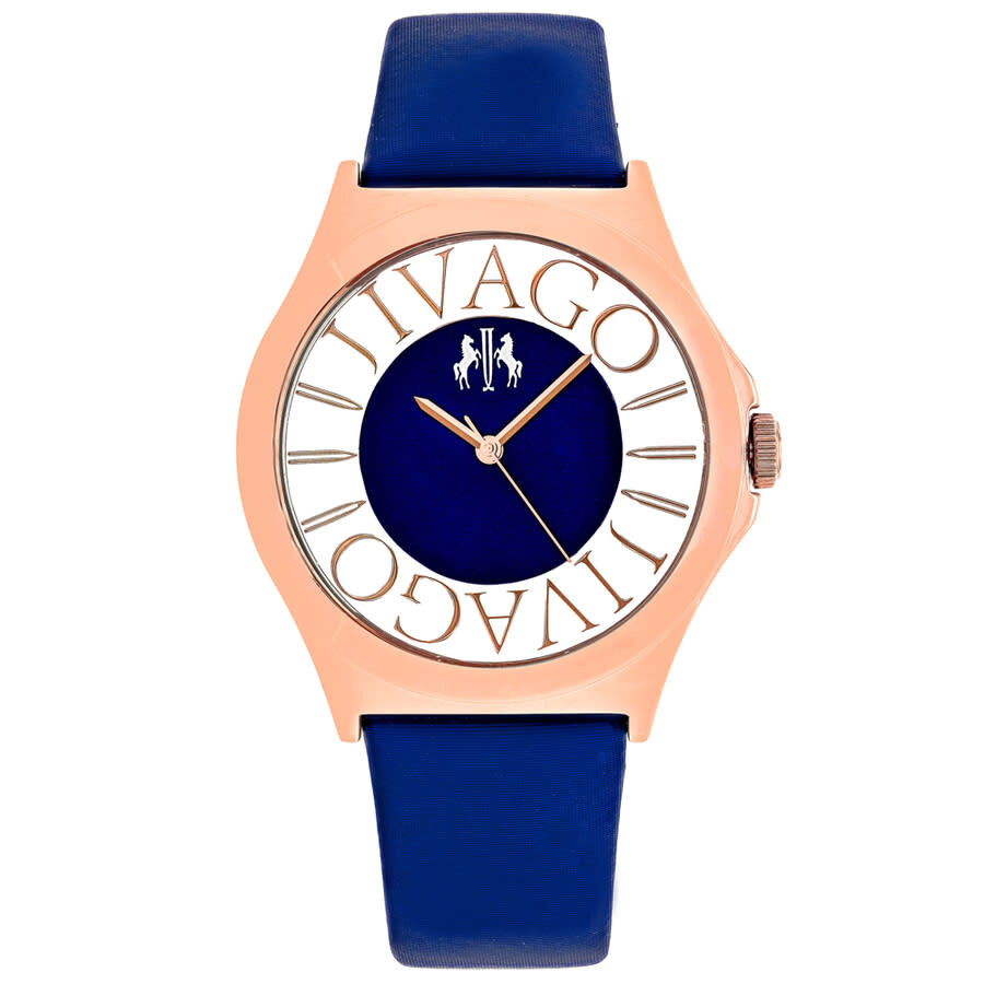 Jivago Fun Quartz Blue Dial Ladies Watch JV8435