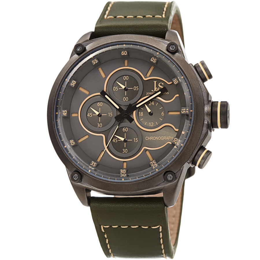 Joshua and Sons Chronograph Quartz Grey Dial Men's Watch JX133GN