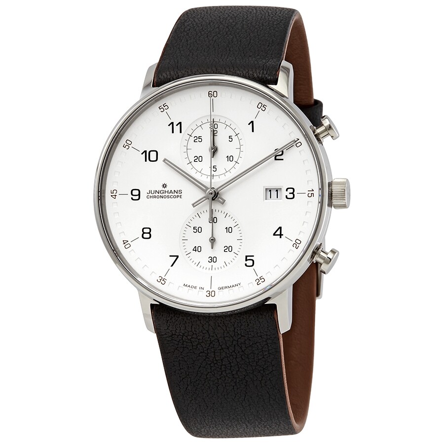 Junghans Form C Chronoscope Quartz Unisex Watch 041/4771.00