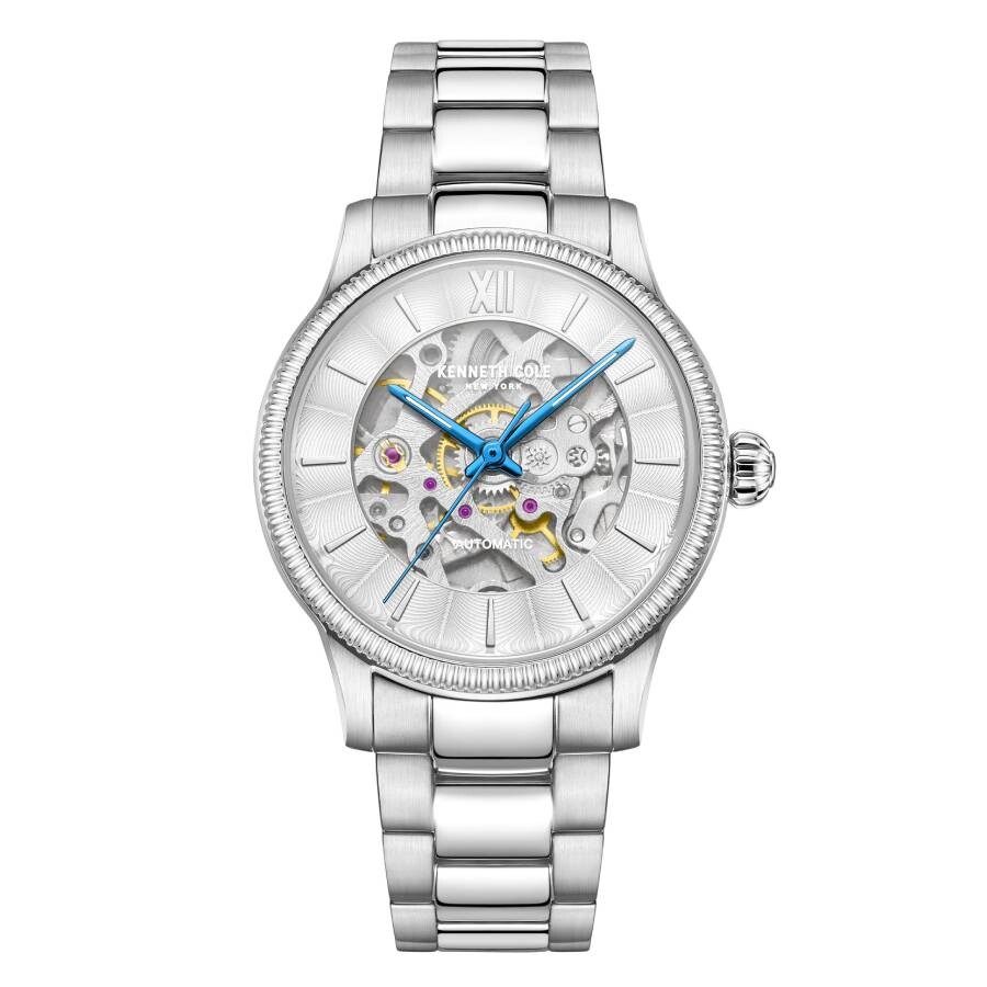 Kenneth Cole New York Automatic Skeleton Dial Ladies Watch KCWLL2219410